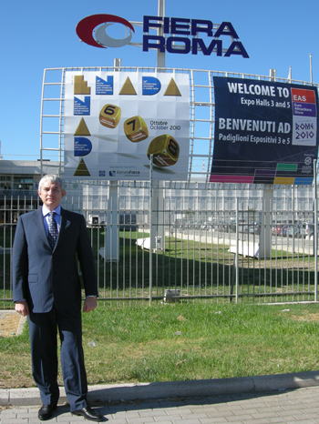 Edvins Lobins at ENADA 2010 in Rome