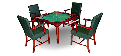 PRIVATE POKER TABLE SET
